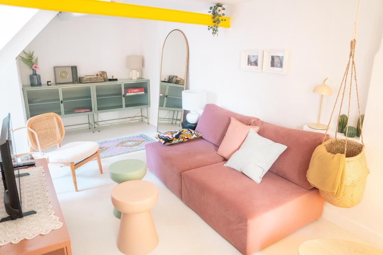 Duplex Au Coeur Du Vieux Nice Exteriör bild